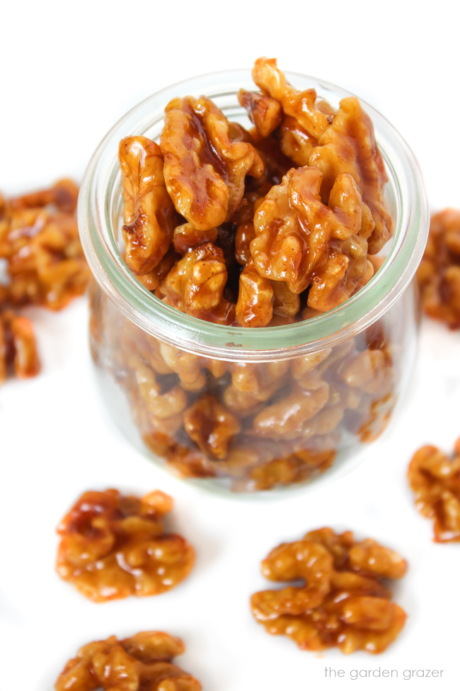 MapleVanilla Candied Nuts (Naturally Sweetened) The Garden Grazer