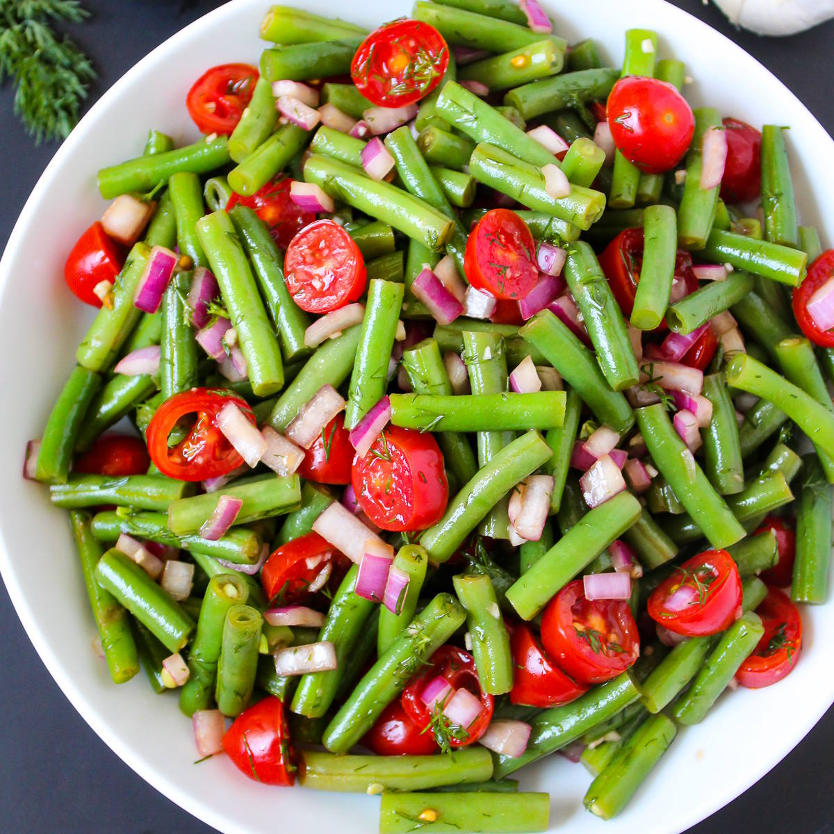 Balsamic Green Bean Salad (Easy!) - The Garden Grazer