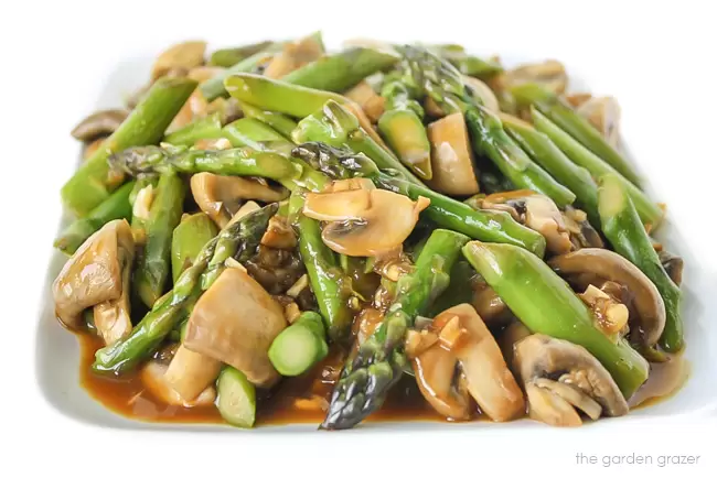 Asparagus and Mushroom Stir Fry | Super Easy And Flavorful Stir Fry Recipes | Homemade Recipes