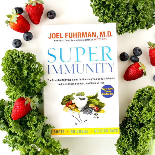 Super Immunity book by Dr. Joel Fuhrman