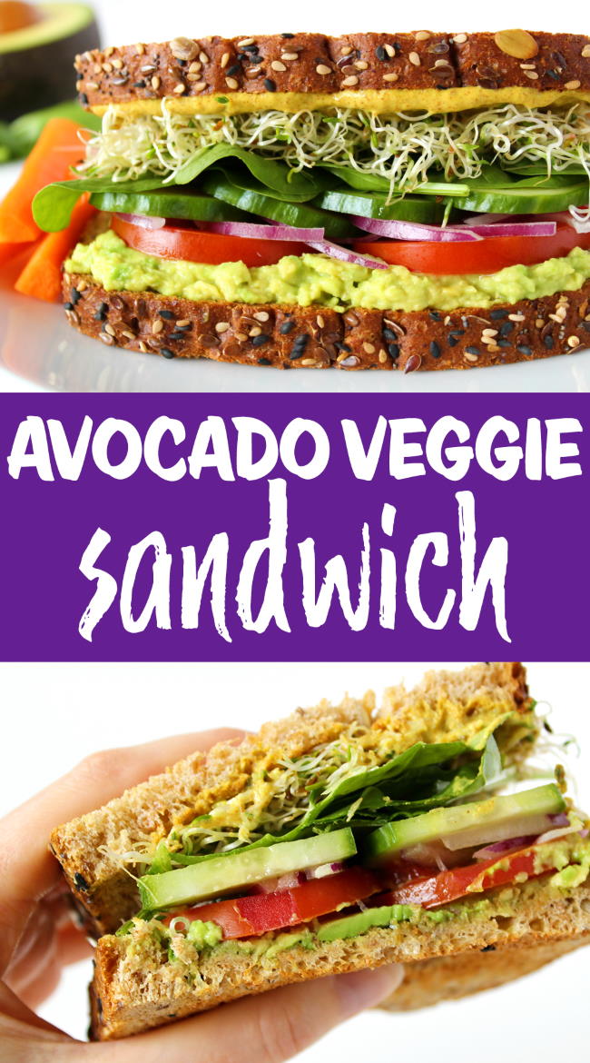 avocado vegetable sandwich photo collage