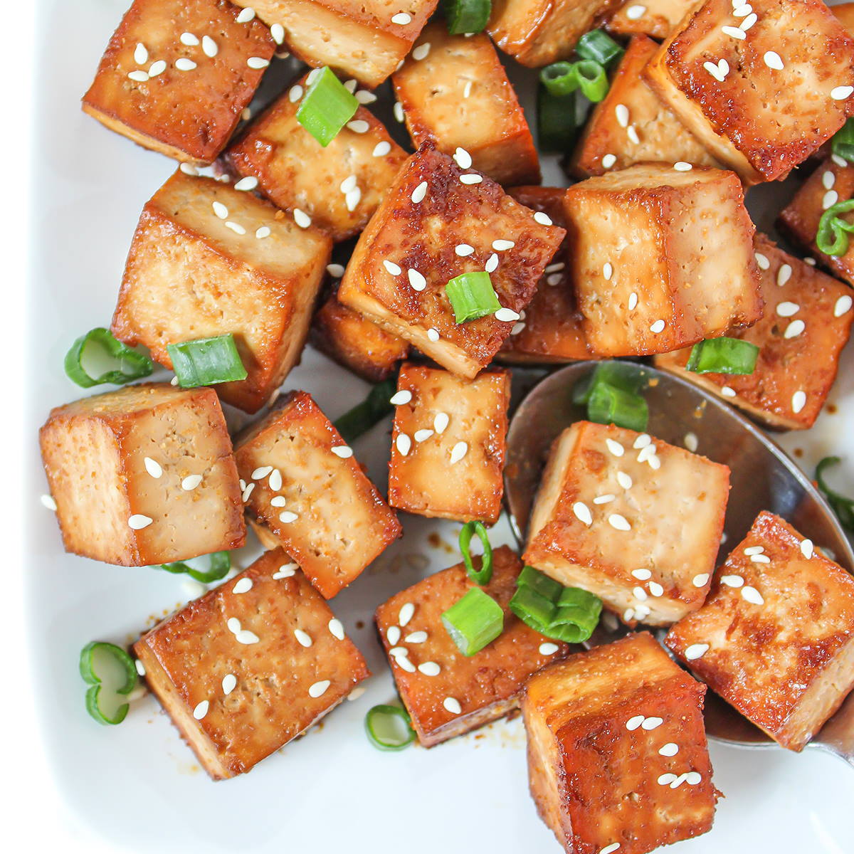Easy Baked Tofu (Vegan) - The Garden Grazer