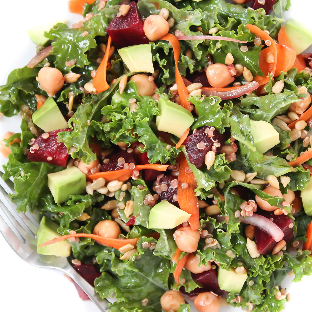 Kale Superfood Power Salad (Easy + Vegan) The Garden Grazer