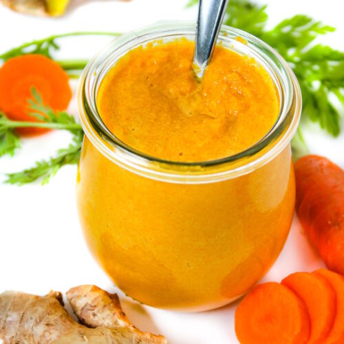 Carrot Ginger Miso Dressing (Oil-Free!) Carrot Ginger Miso Dressing (Oil-Free!)