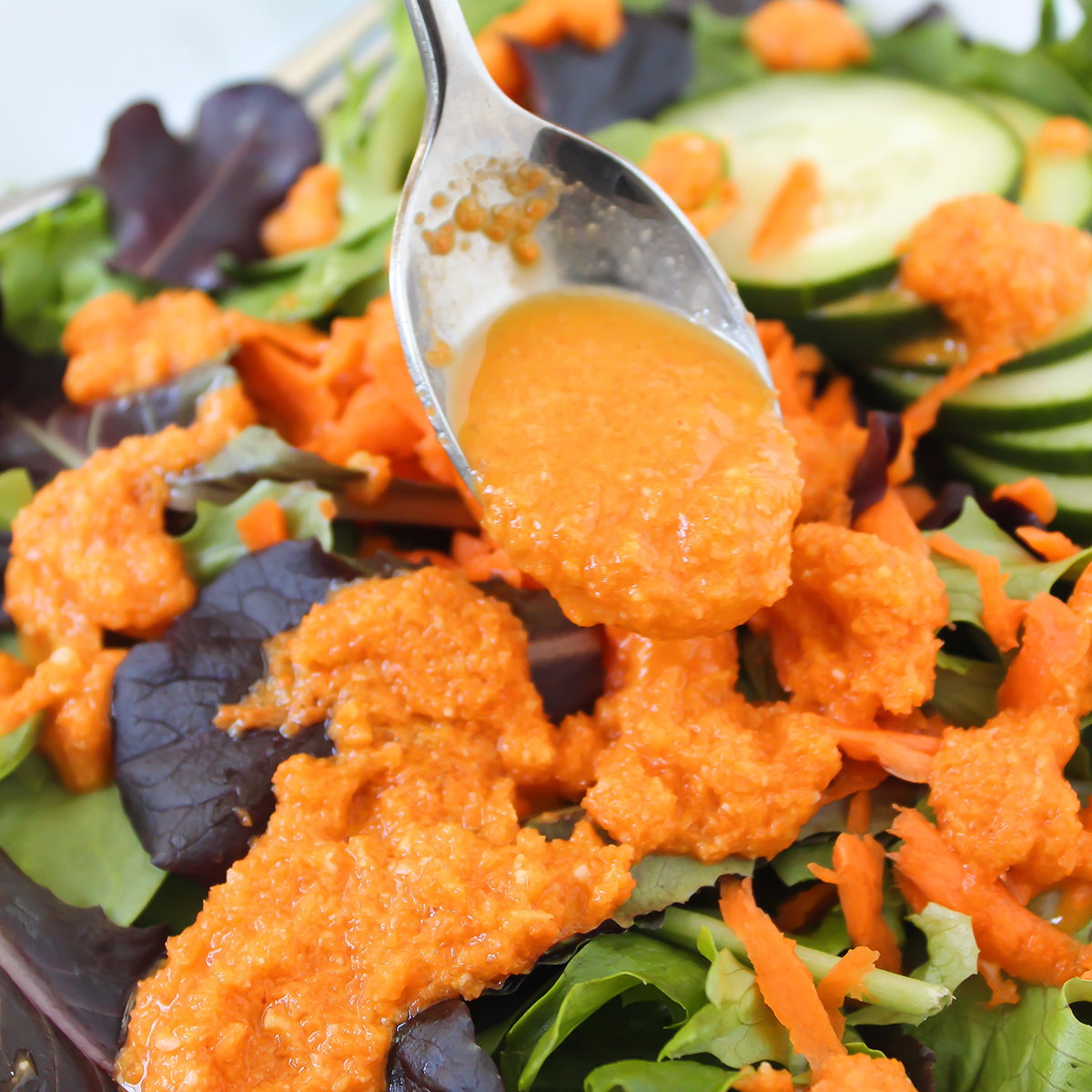 Carrot Ginger Miso Dressing (OilFree) The Garden Grazer