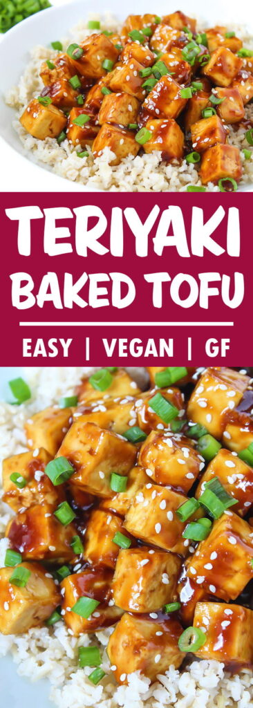 Teriyaki Baked Tofu (Easy + Oil-Free) | The Garden Grazer