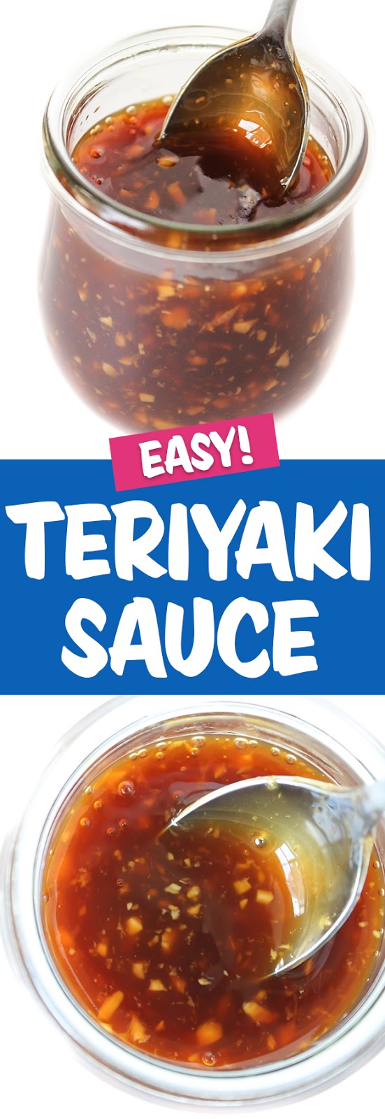 Homemade vegan teriyaki sauce