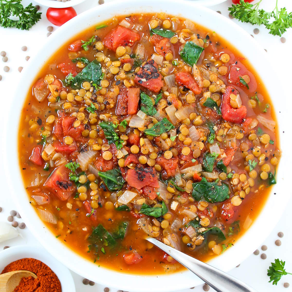 Tomato and Lentil Soup