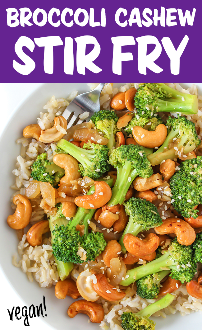 Cashew Stir Fry with Broccoli