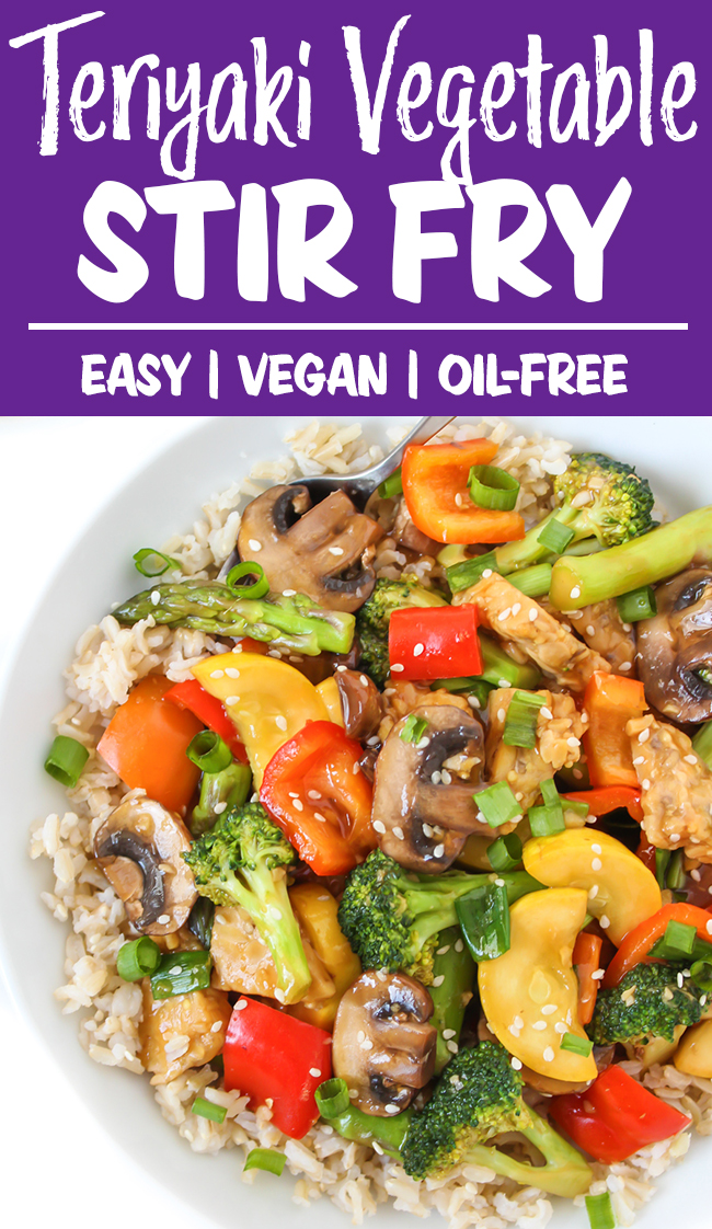 teriyaki stir fry photo collage