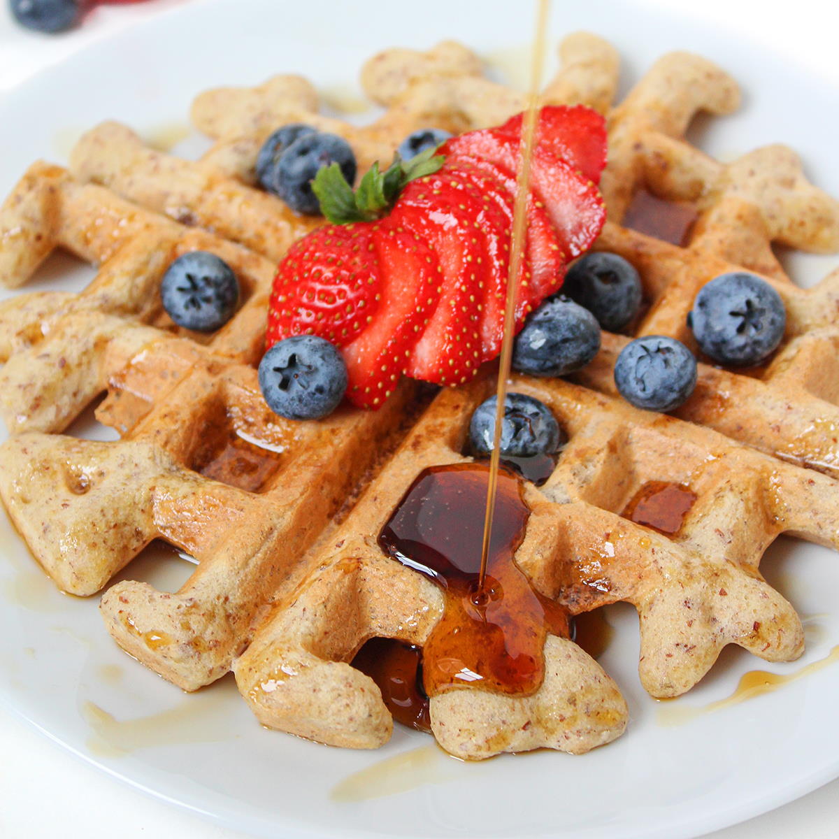 Vegan Gluten-Free Waffles (Oil-Free!) - The Garden Grazer