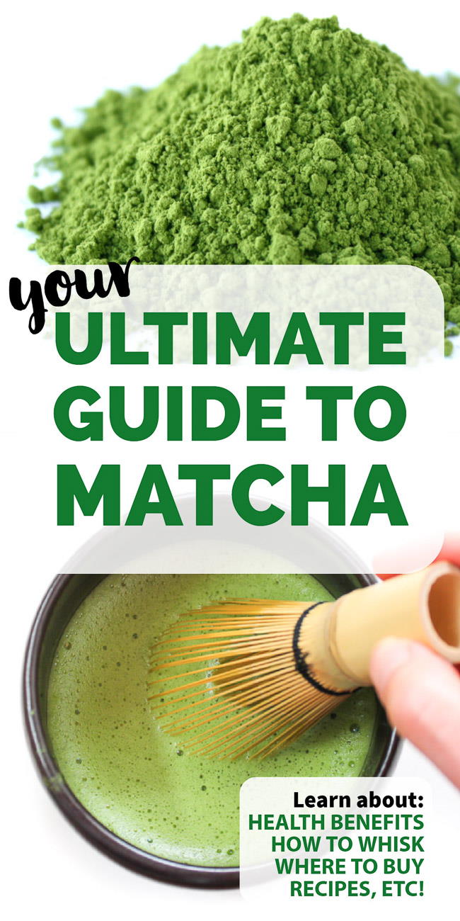 Guide to matcha photo collage