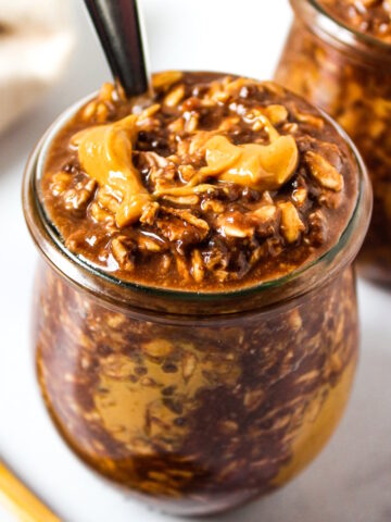 Chunky monkey overnight oats cover photo