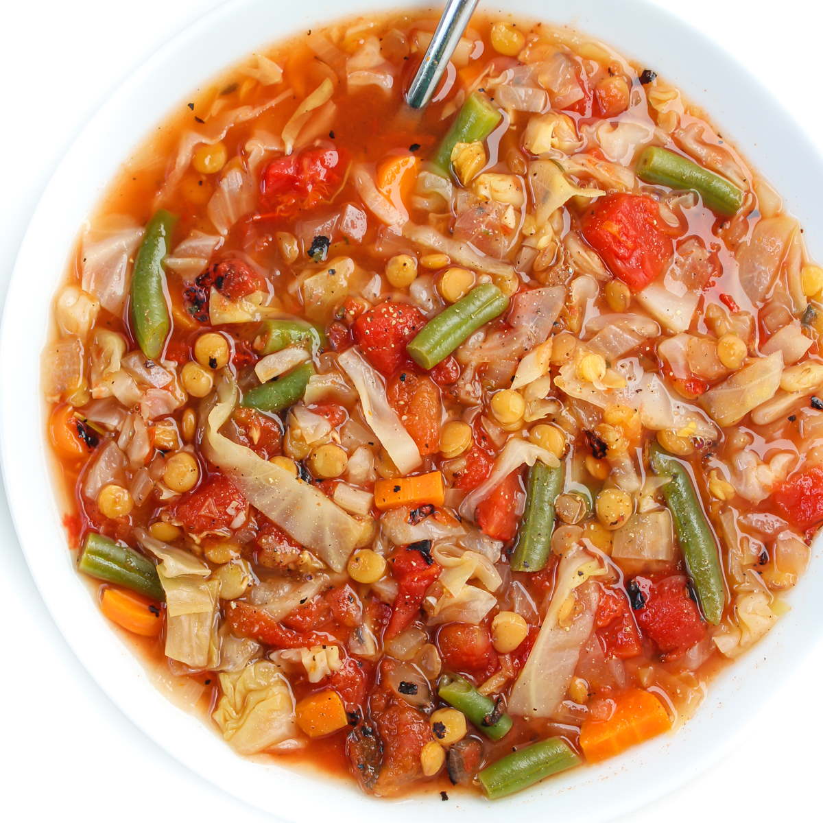 Lentil Cabbage Soup (Easy + Vegan) The Garden Grazer