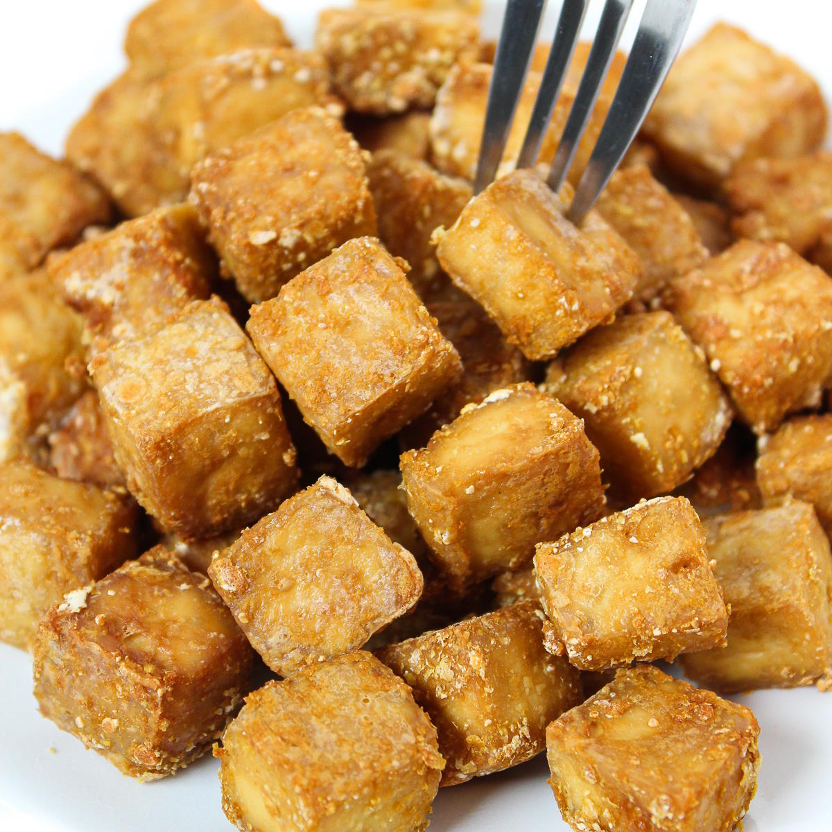 Crispy Baked Tofu (OilFree) The Garden Grazer