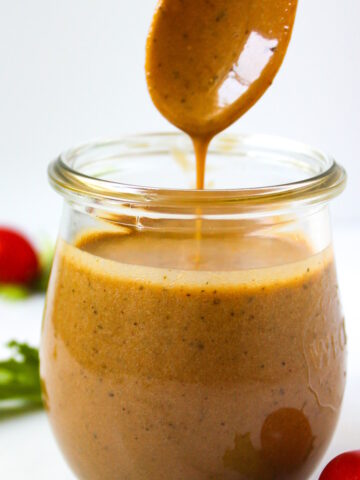 Maple balsamic dressing cover photo