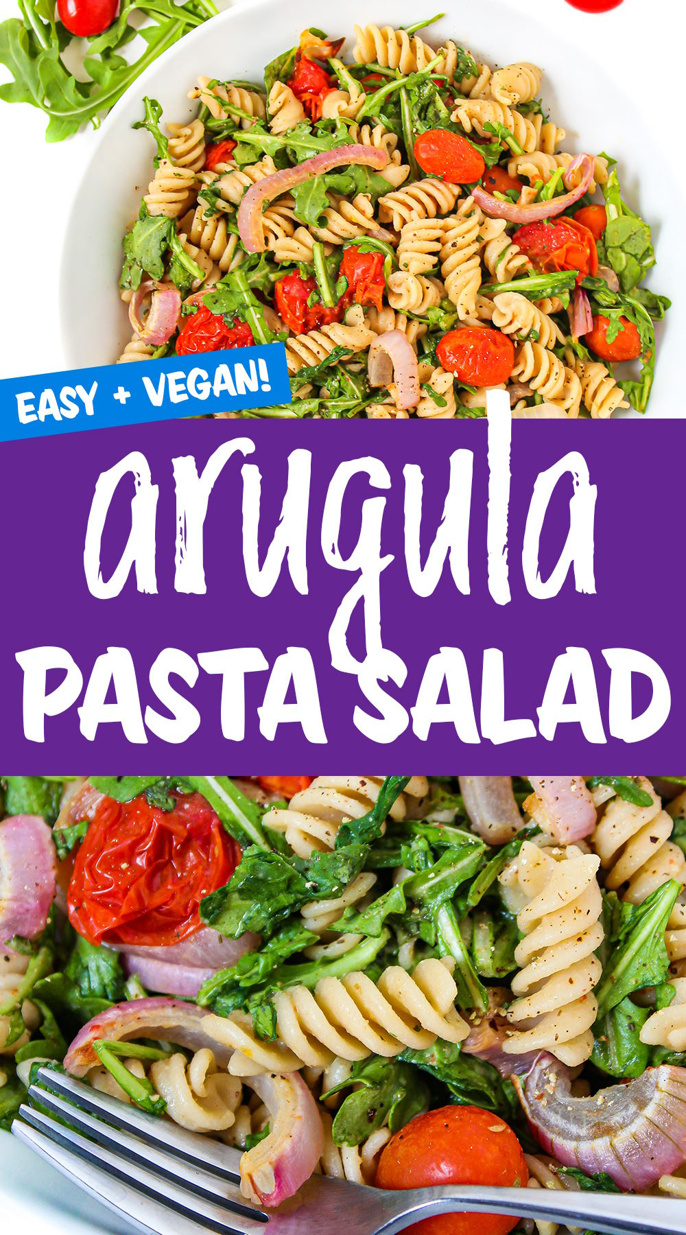 Arugula Pasta Salad (Easy, Vegan!) The Garden Grazer