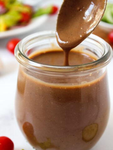 Creamy balsamic dressing cover photo