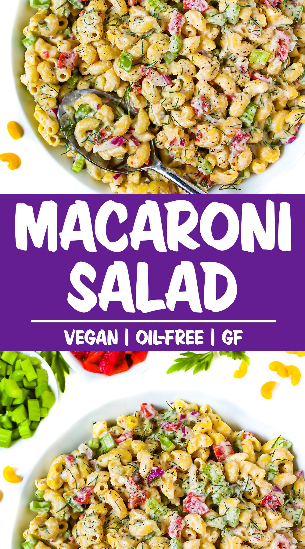 Vegan Macaroni Salad (OilFree!) The Garden Grazer