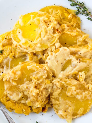 Vegan scalloped potatoes cover photo