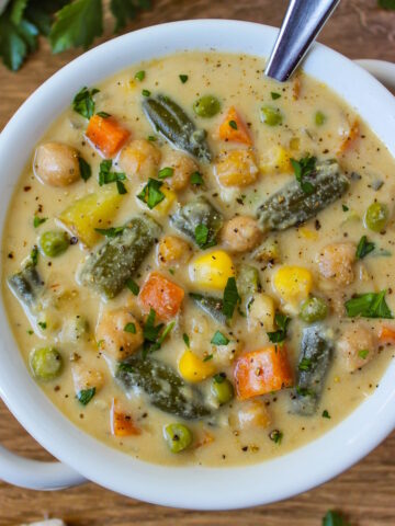 Vegetable chowder cover photo