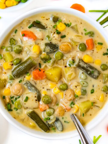 Vegetable chowder cover photo