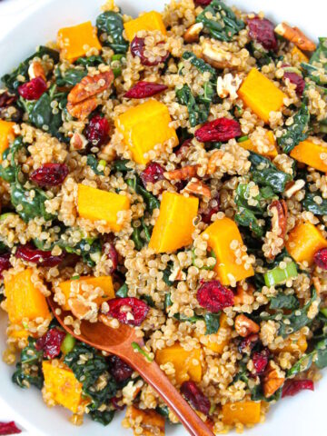 Fall quinoa salad cover photo