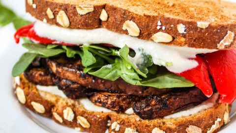 Portabella mushroom sandwich cover photo
