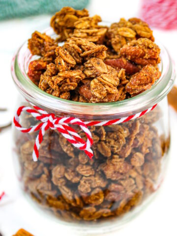 Gingerbread granola cover photo