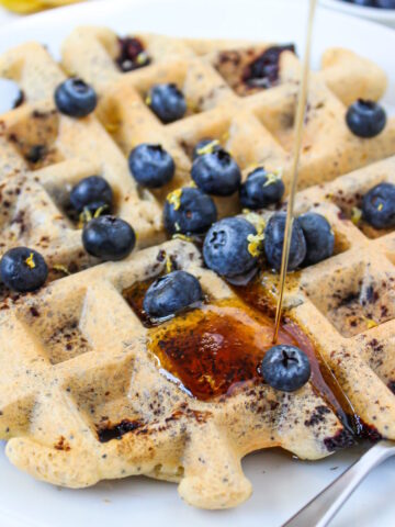 Blueberry waffles cover photo