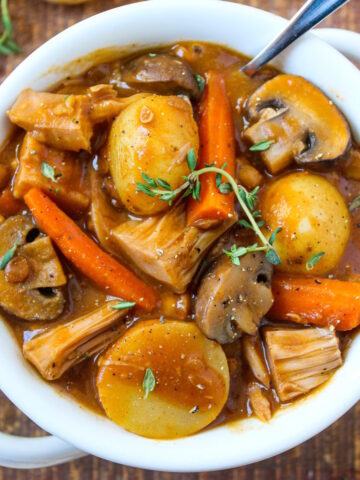 Vegan pot roast cover photo