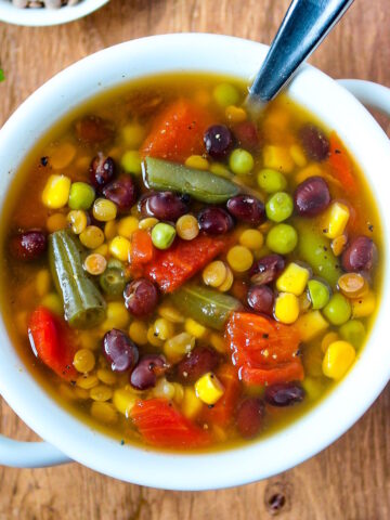 Easy vegan soup cover photo