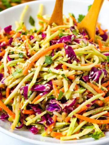 Asian broccoli slaw cover photo